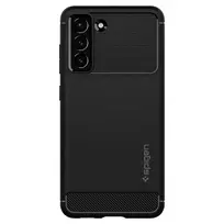 Spigen Rugged Armor ACS03049 Case for Samsung Galaxy S21 FE - Matte Black