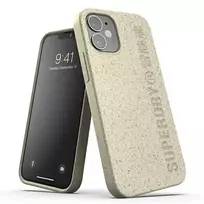SuperDry Snap iPhone 12 mini Compostable Case, sand | 42623