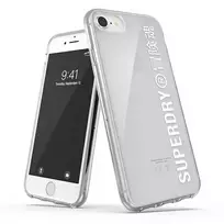 SuperDry Snap iPhone 6|6s|7|8|SE 2020 | SE 2022 Clear Case, white, 41573