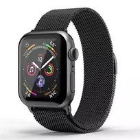 SuperDry Apple Watch band 38|40|41 mm Series 4|5|6|7|8|SE|SE 2 Chainmail, black 41681