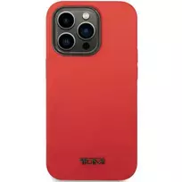 Tumi IPhone 14 Pro 6.1" red hardcase, Liquid Silicone