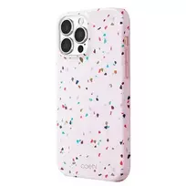 uniq coehl Terrazzo iPhone 13 Pro Max 6.7" case, blush pink