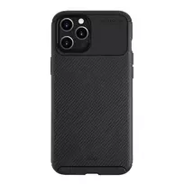 uniq hexa iPhone 12 Pro Max 6.7" case, black | midnight black