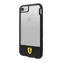 FERRARI Hardcase FEHCP7BISBK iPhone 7|8|SE 2020|SE 2022 transparent black