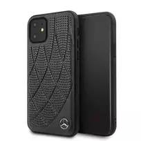 Mercedes MEHCP12SDIQBK iPhone 12 mini 5.4" black hardcase Bow Line