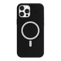 Mercury MagSafe Silicone iPhone Case 12 Pro Max 6.7" Black