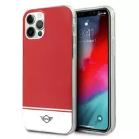 Mini Morris Mini MIHCP12LPCUBIRE iPhone 12 Pro Max 6.7" red | hard case Stripe Collection