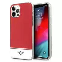 Mini Morris Mini MIHCP12MPCUBIRE iPhone 12|12 Pro 6.1" red hard case Stripe Collection