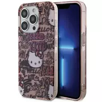 Hello Kitty HKHCP13XHDGPTP iPhone 13 Pro Max 6.7" pink hardcase with IML graffiti tags