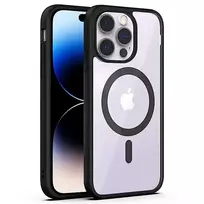 Fusion Accessories Fusion MagSafe Matt Protect silicone case for Apple iPhone 15 Pro Max, black