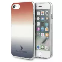 U.S. Polo Assn. US Polo USHCI8TRDGRB iPhone 7|8|SE 2020 | SE 2022 Red  AND  Blue Gradient Pattern Collection