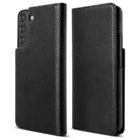 Ringke Folio Signature Flip Leather Case for Samsung Galaxy S22+ (S22 Plus) Black (FSS118R262)