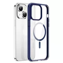 Dux Ducis Clin2 case for iPhone 14 Plus magnetic MagSafe cover, blue