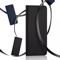 Dux Ducis Skin Pro Case for Realme 10 5G | Realme 9i 5G Cover, Flip Card Wallet Stand, Black