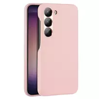 Dux Ducis Grit case for Samsung Galaxy S23+ – elegant pink case made of faux leather