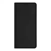 Dux Ducis Skin Pro case for Honor Magic5 Flip, cover with card wallet and stand, black