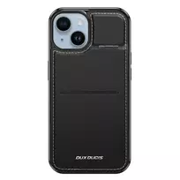 Dux Ducis 3in1 Wallet Case with Stand for iPhone 14 Plus, MagSafe, RFID Blocker – Rafi Mag – Black