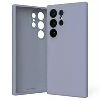 Mercury Silicone case for Samsung Galaxy S24 Ultra S928, lavender color