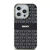 DKNY DKHMN61HRHSEK iPhone 11 | Xr 6.1" black hard case with IML Mono  AND  Stripe MagSafe