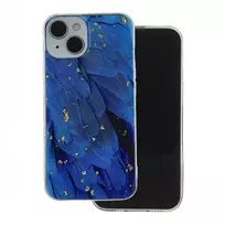 Fusion Accessories Fusion Gold Glam Blue silicone case for Samsung Galaxy S24 Ultra S928B