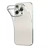 PURO 03 Nude Silicone Case for iPhone 16 Pro Max - Transparent