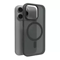 PURO Daylight MagSafe Silicone Case for iPhone 16 Pro - Black