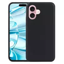 Fusion Accessories Fusion Silicon back case, silicone, for Apple iPhone 16 Plus, black