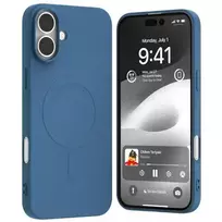 Mercury MagSafe Semi-Silicone iPhone 16 Plus 6.7" Blue