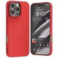 Mercury MagSafe Semi-Silicone iPhone 16 Pro Max 6.9" Red