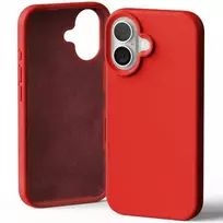 Mercury Silicone iPhone 16 6.1" red