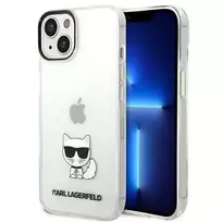 Karl Lagerfeld KLHCP14MCTTR iPhone 14 Plus | 15 Plus 6.7" clear hard case | transparent Choupette Body