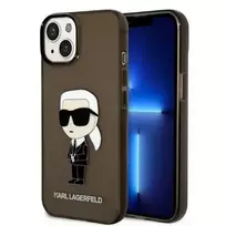 Karl Lagerfeld KLHCP14MHNIKTCK iPhone 14 Plus | 15 Plus 6.7" black hardcase Ikonik