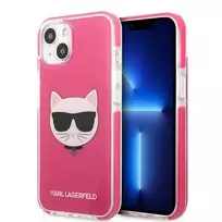 Karl Lagerfeld KLHCP13STPECPI iPhone 13 mini 5.4" hard case fuchsia Choupette Head