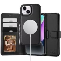 Tech-Protect MagSafe Wallet Case for iPhone 15 - Black