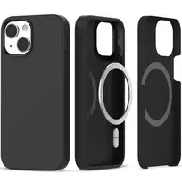 Tech-Protect Silicone MagSafe Case for iPhone 13 | 14 - Black