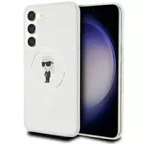 Karl Lagerfeld IML Ikonik MagSafe Case for Samsung Galaxy S23+ - Transparent
