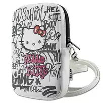 Hello Kitty Graffiti Kitty Head Bag - White