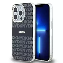 DKNY IML Mono  AND  Stripe MagSafe Case for iPhone 15 Pro - Black
