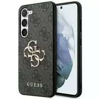 GUESS 4G Big Metal Logo Case for Samsung Galaxy A55 - Black