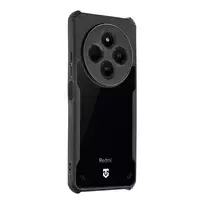 Tactical Quantum Stealth Cover for Xiaomi Redmi 14C 4G | Poco C75 Clear | Black