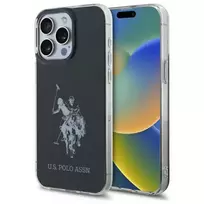 U.S. Polo Assn. US Polo USHCP15XTPUHRBK iPhone 15 Pro Max 6.7" black - Shiny Big Logo