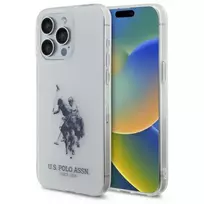U.S. Polo Assn. US Polo USHCP15XTPUHRBH iPhone 15 Pro Max 6.7" white | Shiny Big Logo