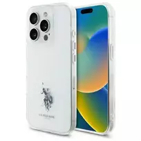 U.S. Polo Assn. US Polo USHCP15XUSMT iPhone 15 Pro Max 6.7" Clear | Transparent IML Printed Double Horse Logo