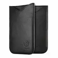 Bugatti Slim Fit universal leather case for Apple iPhone 6 | 6S, black