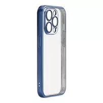 Joyroom Protective phone case JR-15Q2 for iPhone 15 Pro (matte blue)