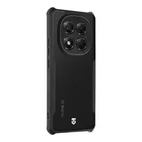 Tactical Quantum Stealth Cover for Xiaomi Redmi Note 14 Pro 5G, Clear | Black