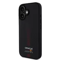 Red Bull black Powerbar phone case for iPhone 16 Plus, black, with MagSafe support