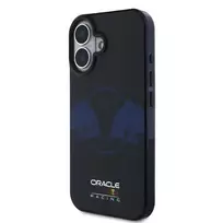 Red Bull PC|TPU Two Bulls phone case for iPhone 16, blue, with MagSafe support