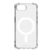Tactical MagForce Plyo iPhone 16e phone case, transparent with MagSafe support