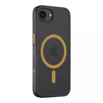 Tactical MagForce Hyperstealth 2.0 phone case for iPhone 16e in black and yellow